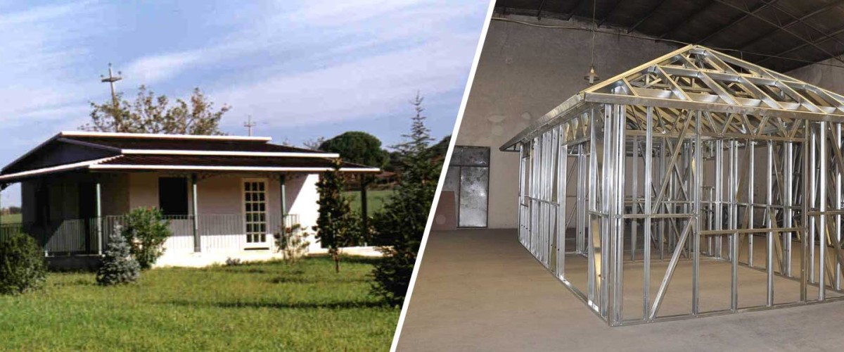 Case prefabbricate olim Case con struttura in ferro
